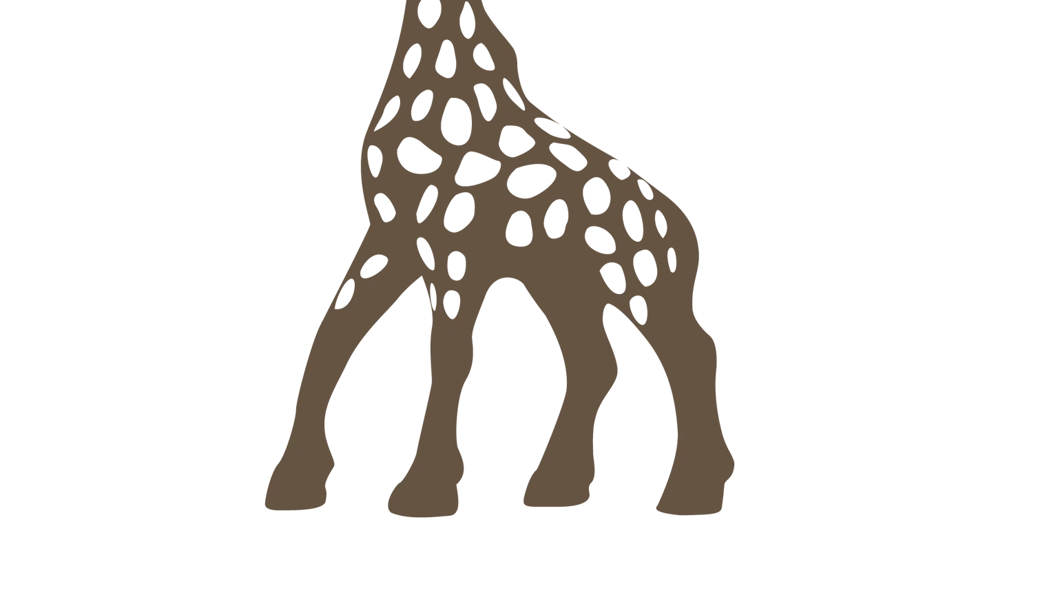 Wildlife, Animal, Giraffe