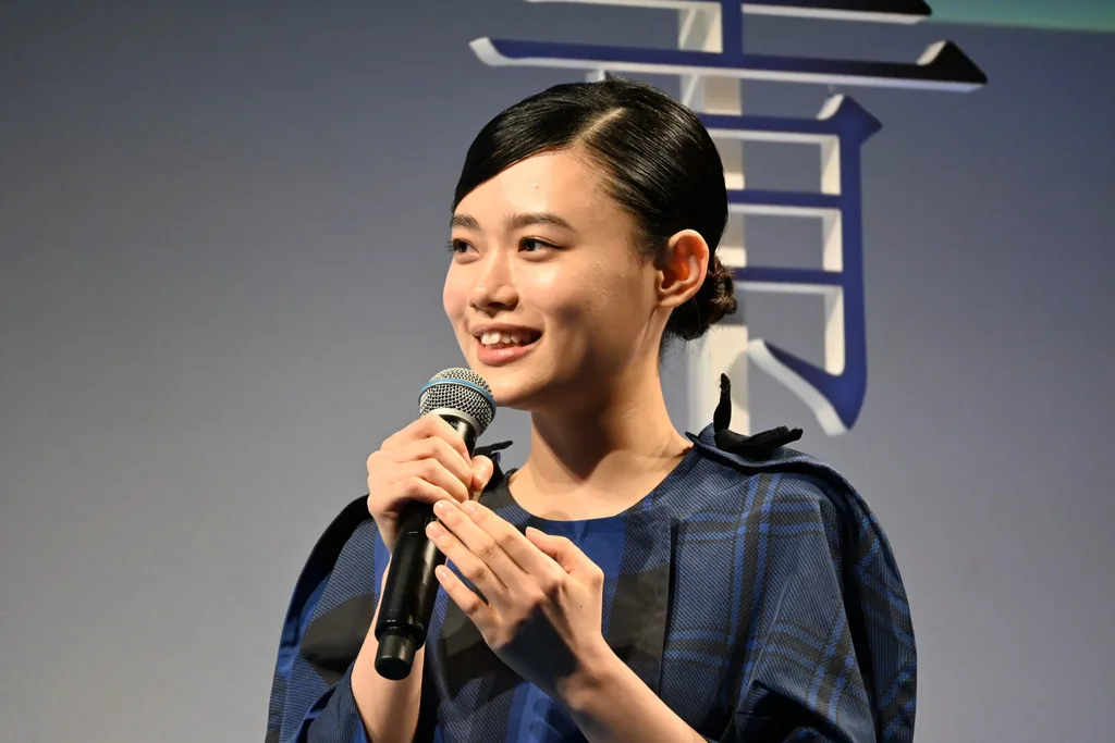映画「青くて 痛くて 脆い」の公開直前イベントに登壇した杉咲花