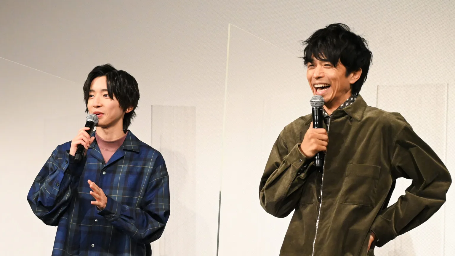 映画「461個のおべんとう」イベントに参加した井ノ原快彦、道枝駿佑
