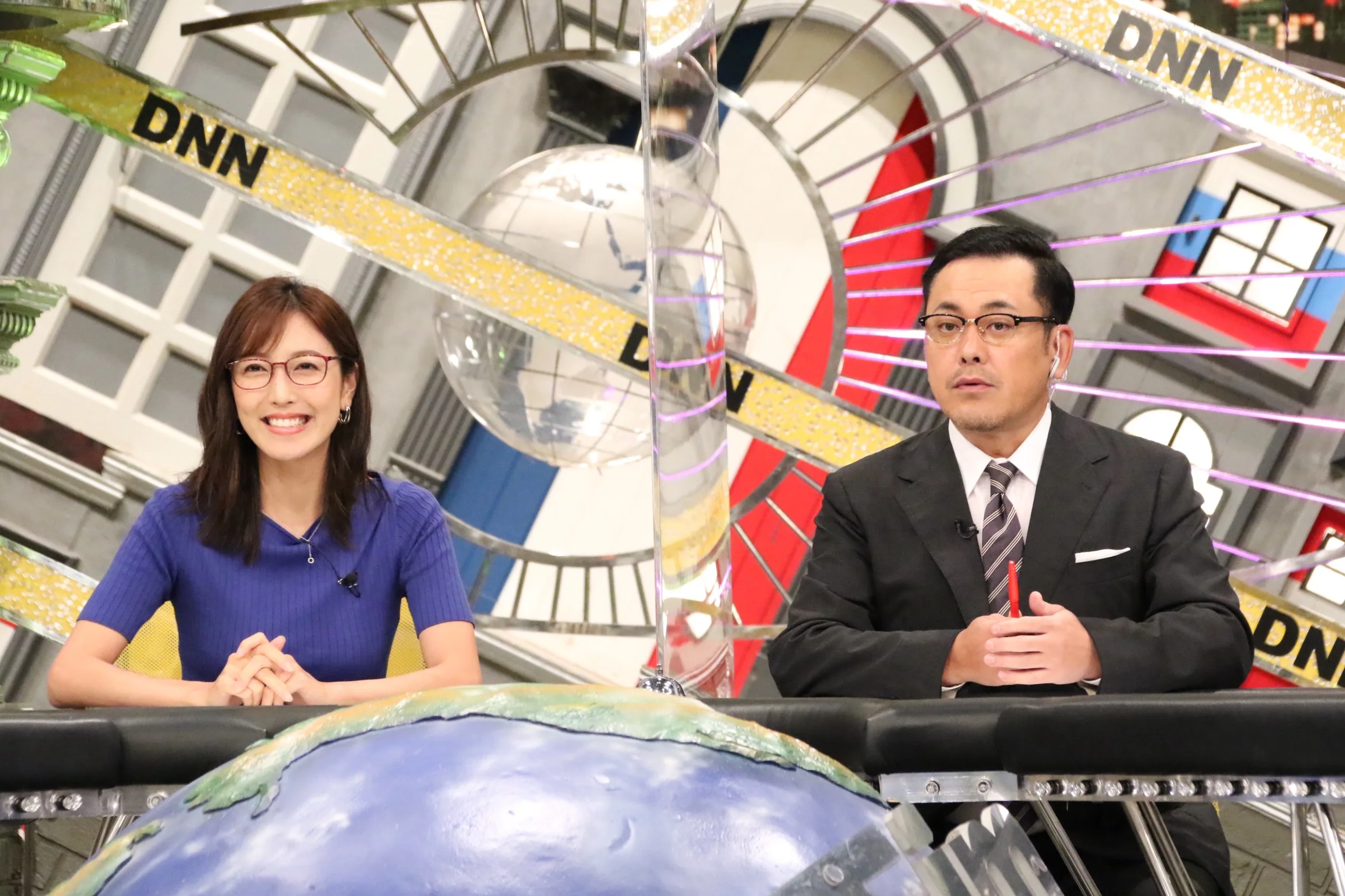 『全力！脱力タイムズ』の（左から）小澤陽子、アリタ哲平
