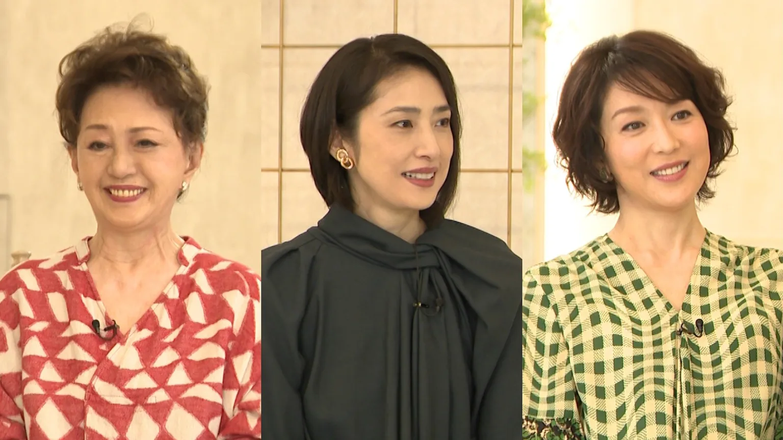 『ボクらの時代』に出演する（左から）加賀まりこ、天海祐希、若村麻由美