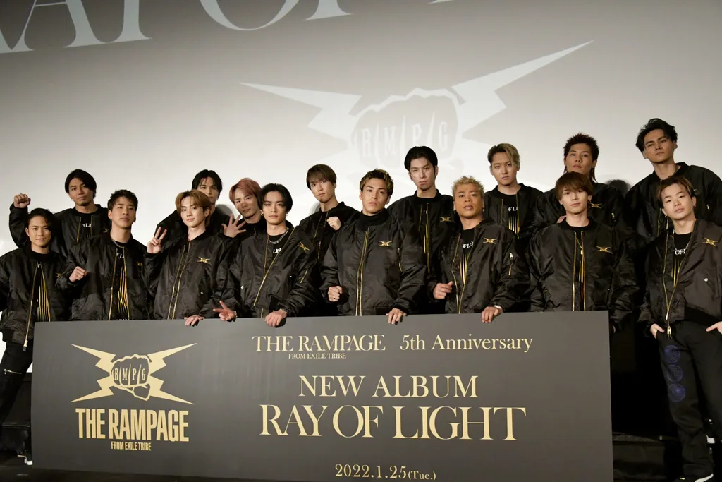 THE RAMPAGE from EXILE TRIBEニューアルバム「RAY OF LIGHT」リリース記念トークイベント