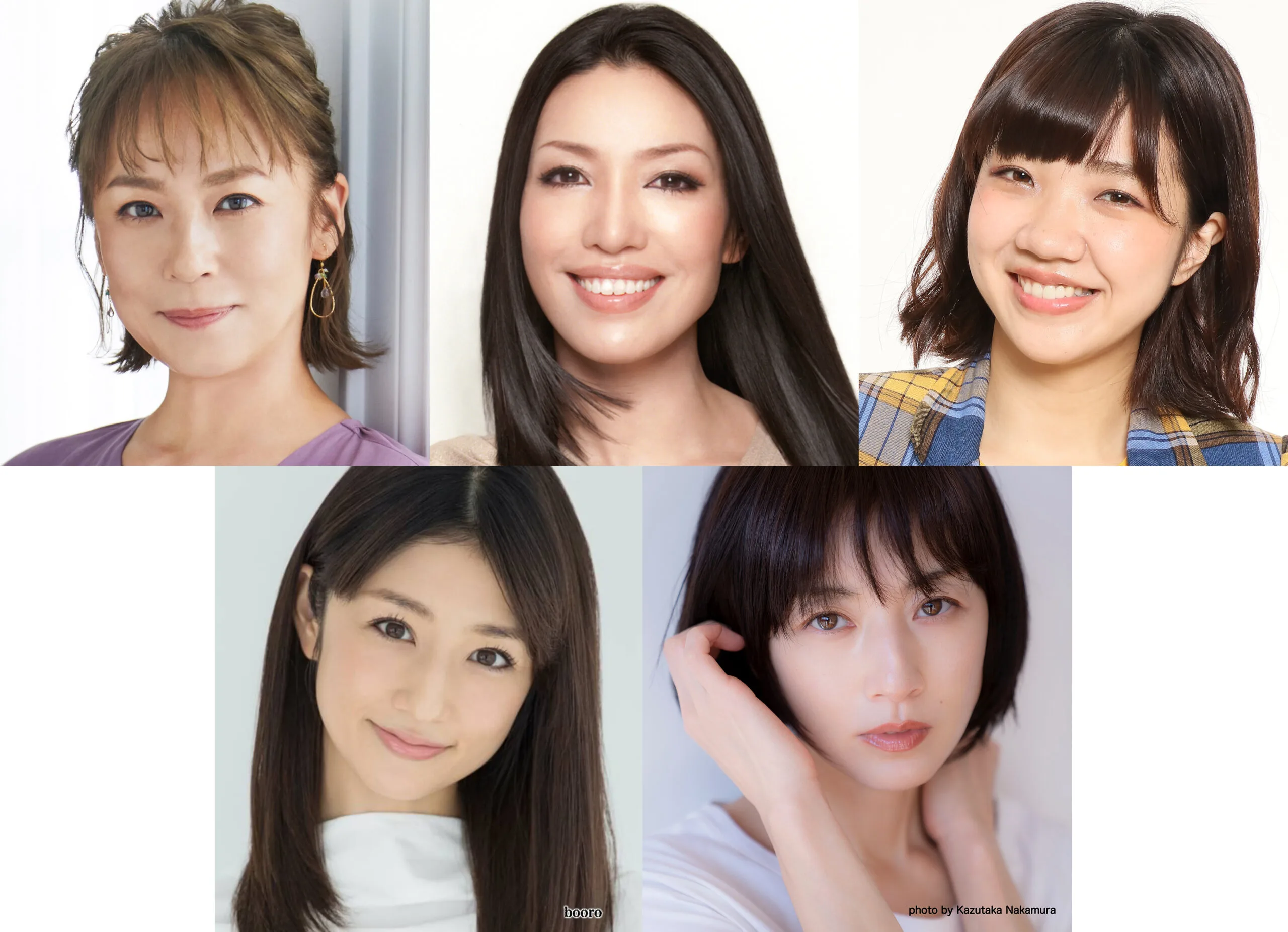 『ポップ UP！』の（上段左から）佐藤仁美、アンミカ、福田麻貴（下段左から）小倉優子、高岡早紀